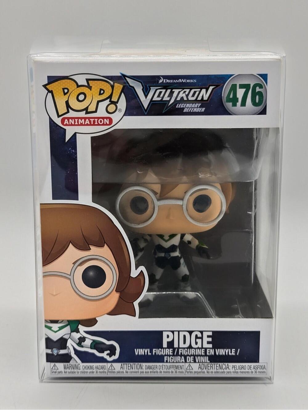 Funko Pop! Animation Voltron - PIDGE #476 VAULTED Vinyl Figure + PROTECTOR